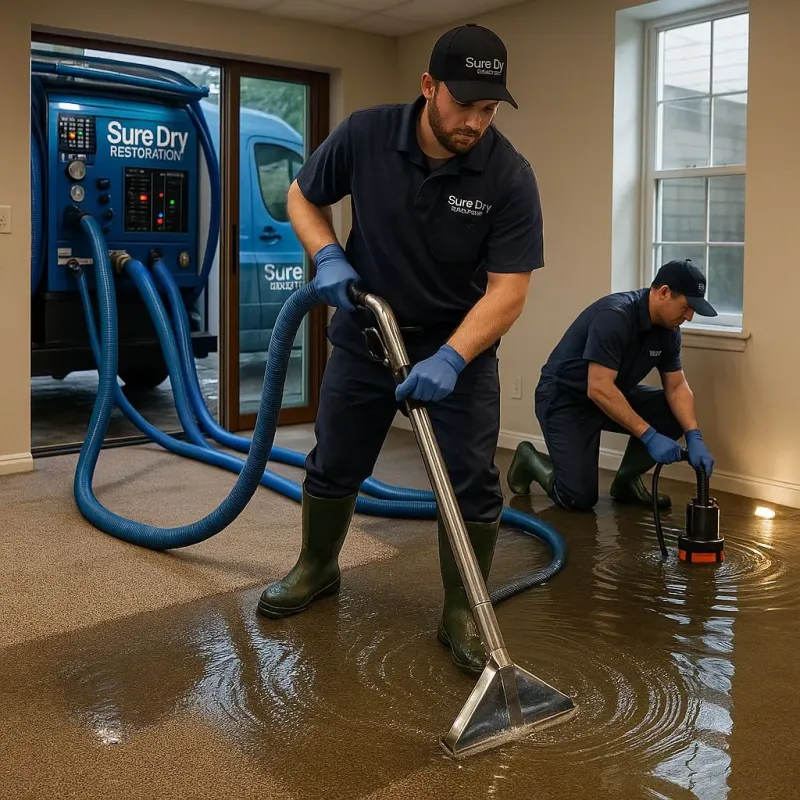 Water Extraction and Removal process in Lincoln, MO